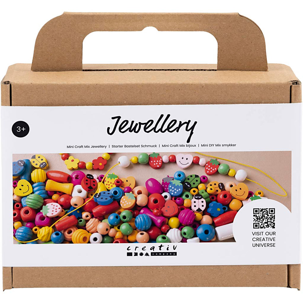 Happy Colours Mini Jewellery Wooden Craft Kit 🇬🇧