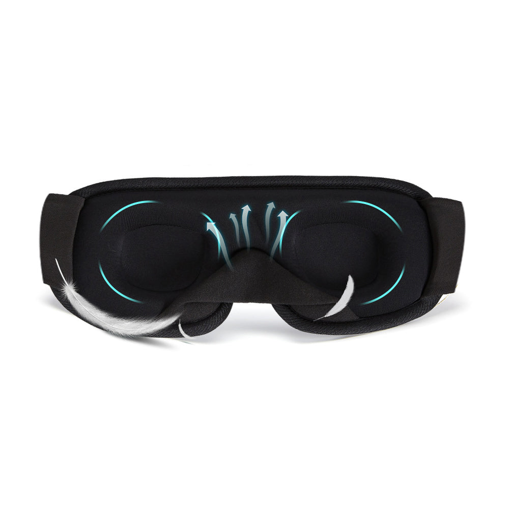 3D Sleeping Eye Mask Blocking Light Breathable Soft Padded Mask Cover Eyepatch 🇬🇧