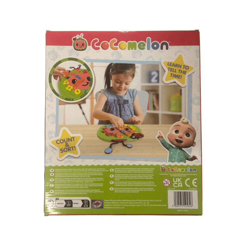 Cocomelon Shape & Sort Learning Clock 🇬🇧