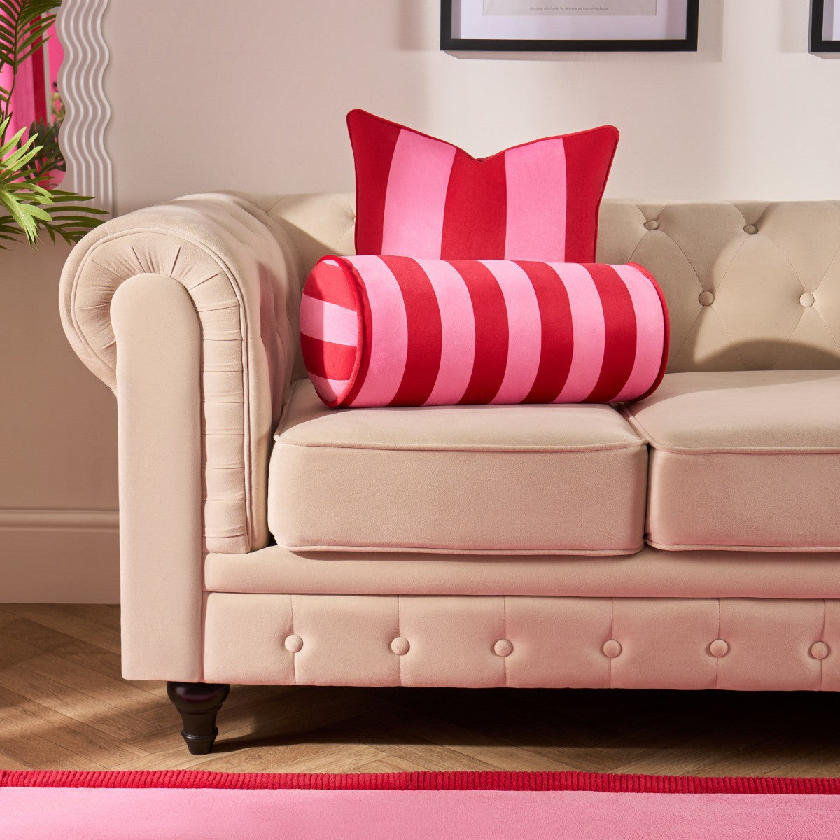 Stripe Bolster Pillow 🇬🇧