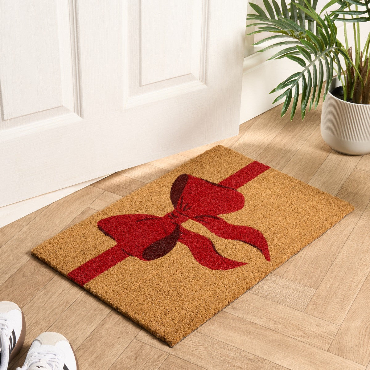 Bow Print Coir Mat 🇬🇧
