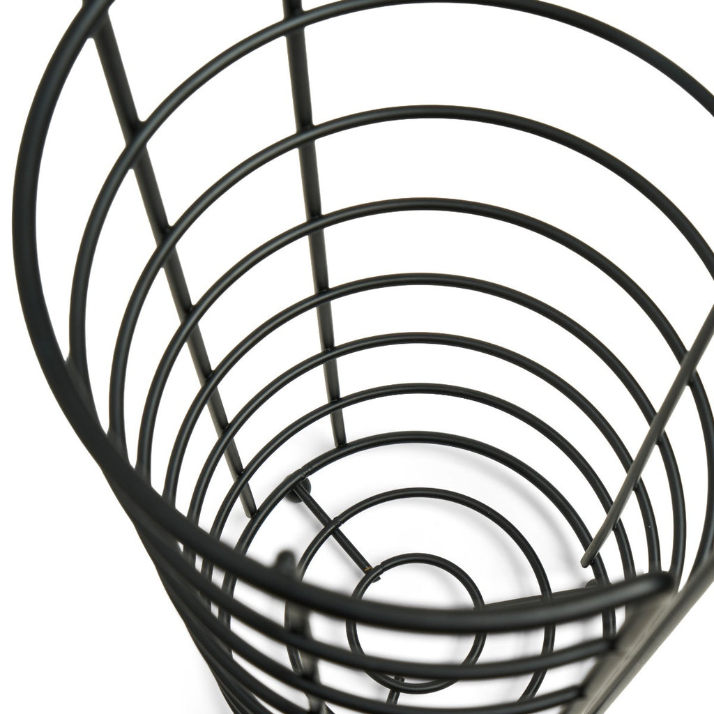 Wire Toilet Roll Stand - Black 🇬🇧