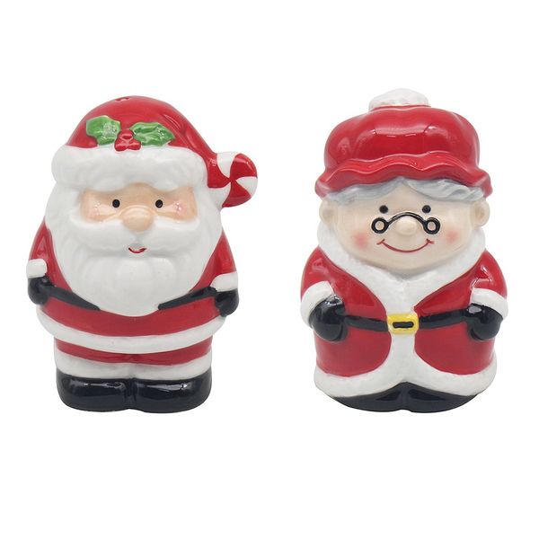 Santa & Wife Salt n Pepper Shakers 🇬🇧