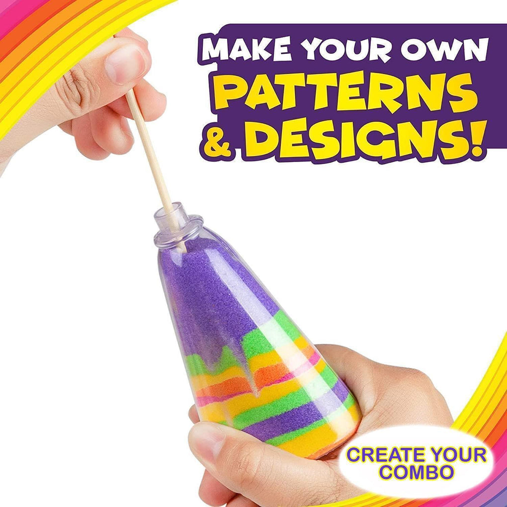 DIY Craft Glow in the Dark Sand Art Kit 🇬🇧
