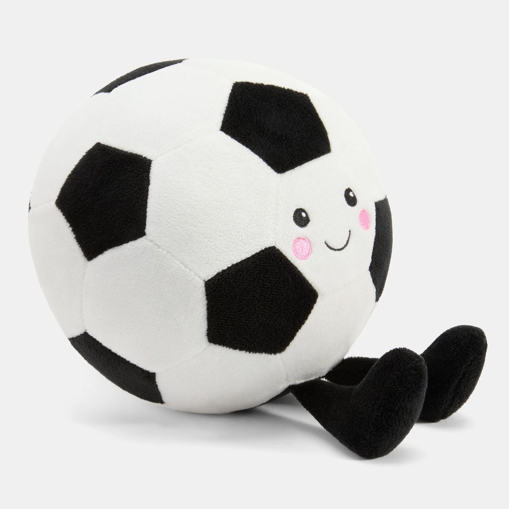 Football Shaped Microwaveable Hottie - Monochrome 🇬🇧