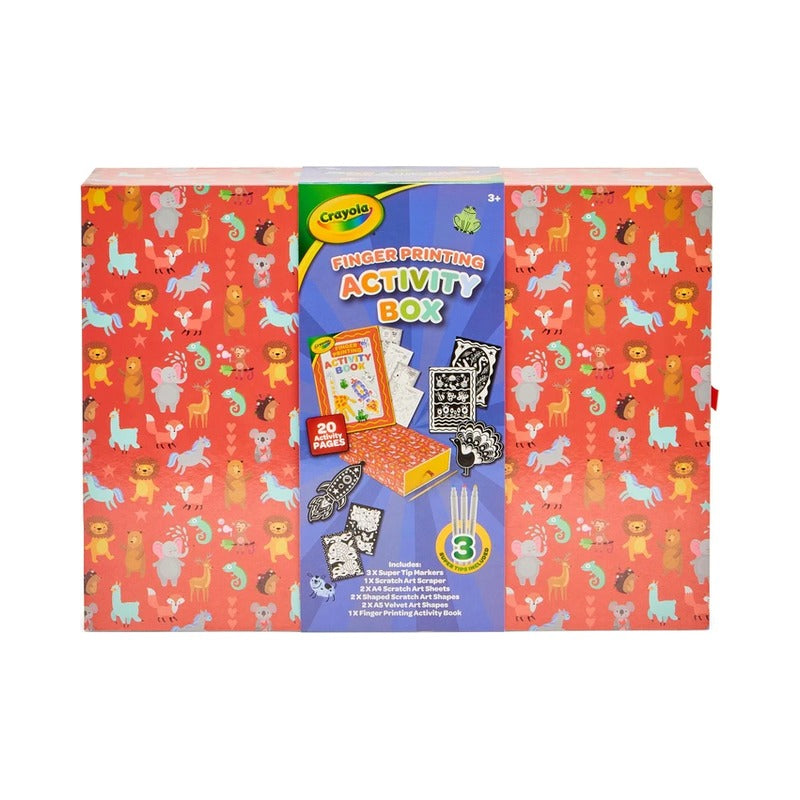 Crayola Finger Printing Activity Box 🇬🇧