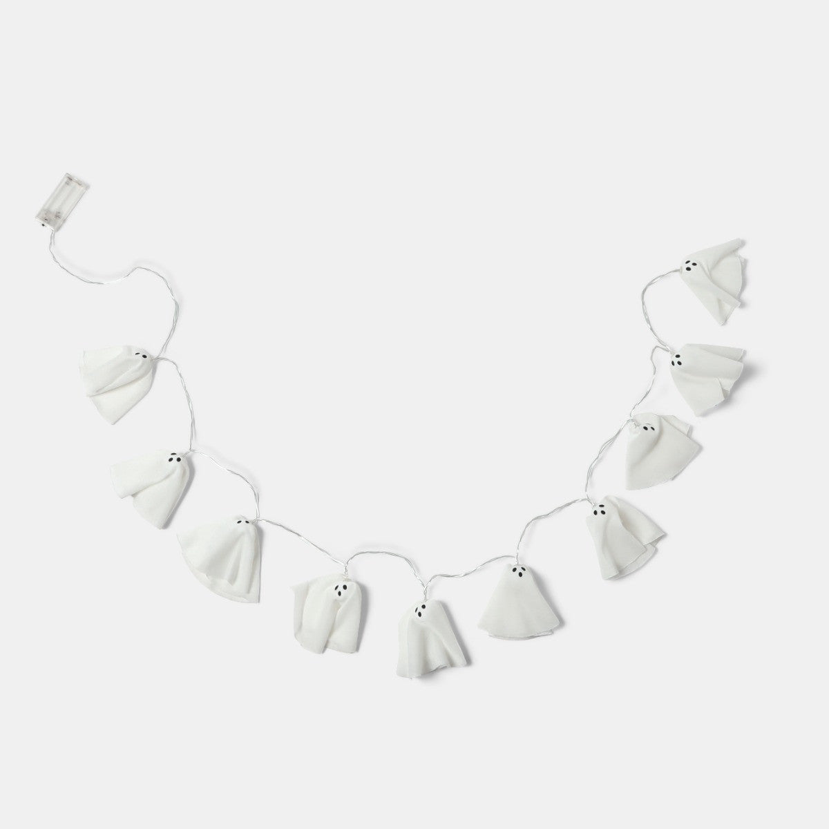 10 Pack Ghost String Lights - White 🇬🇧