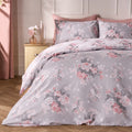 English Rose Duvet Set - Grey 🇬🇧