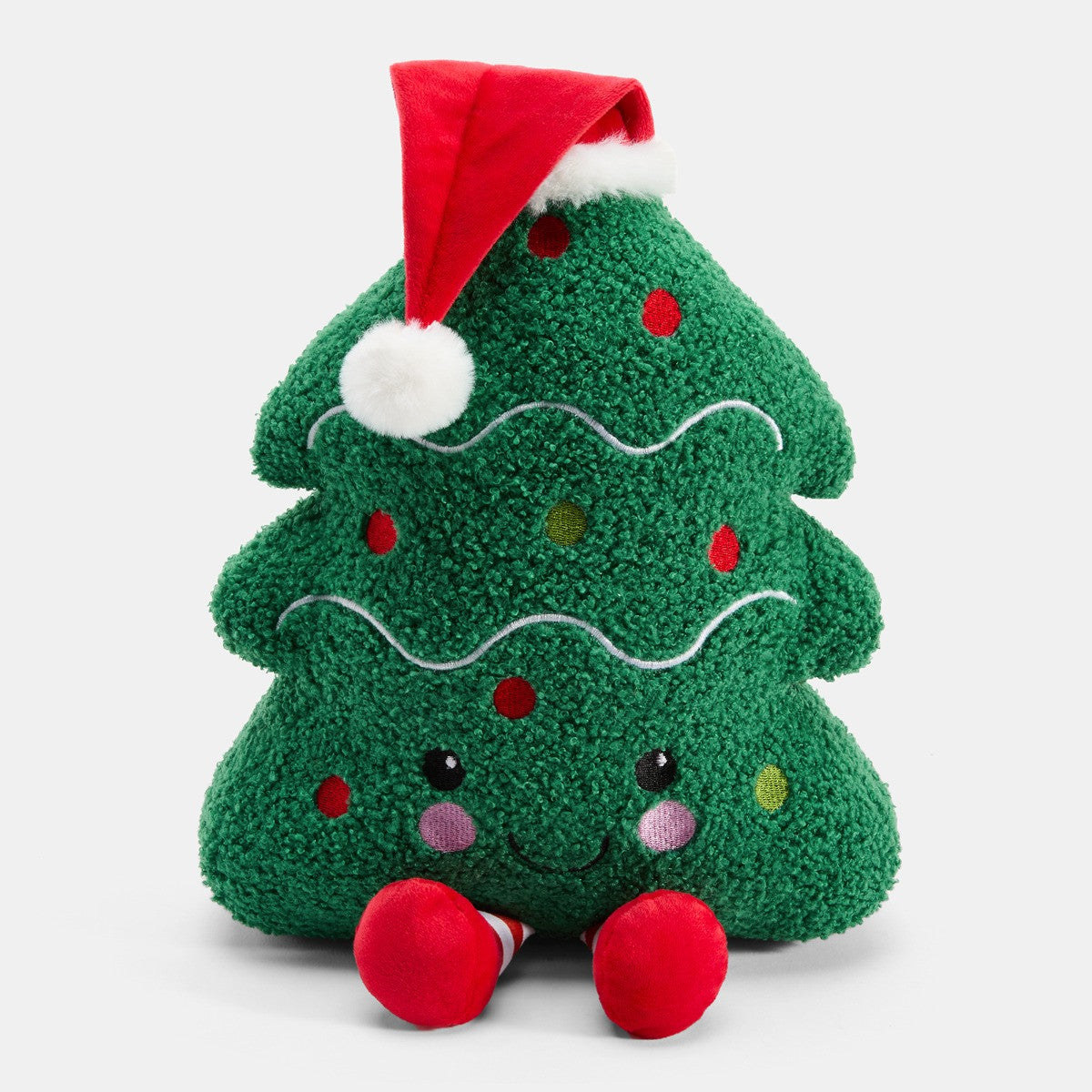 Christmas Tree Shaped Cushion - Green 🇬🇧
