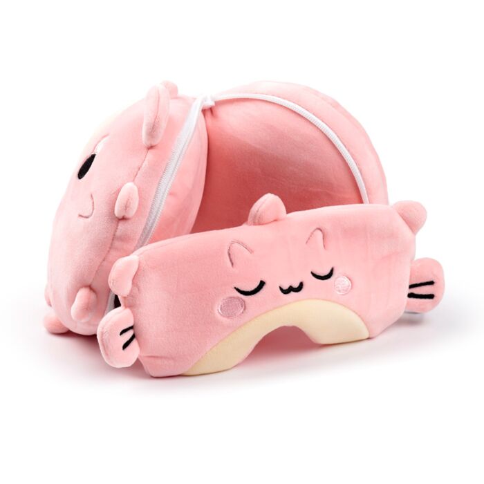 Relaxeazzz Adoramals Travel Pillow & Eye Mask 🇬🇧