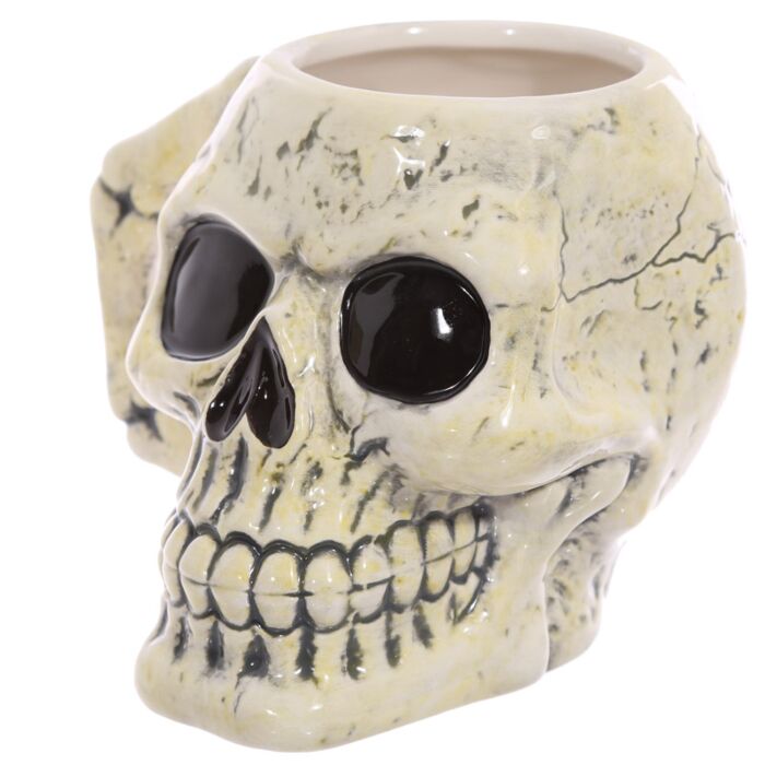 Ancient Skull Head Ceramic Shaped Mug 🇬🇧