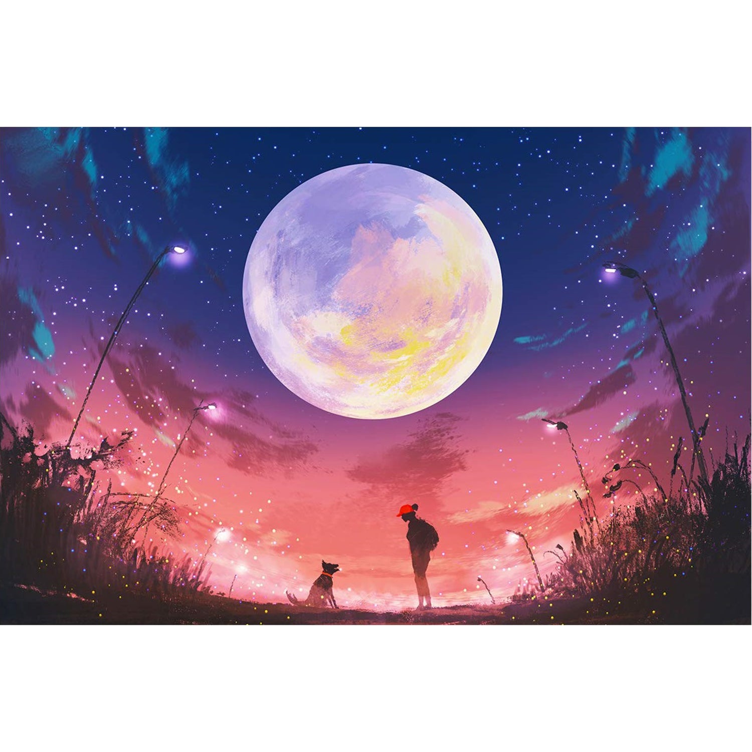 Diamond Painting Photo Custom Private Personal Custom Wedding Parents Gift - Starry Sky 🇬🇧