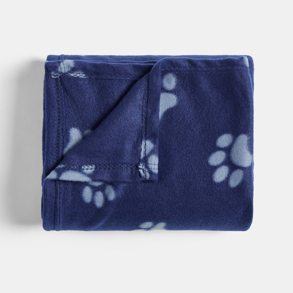 Pet Paw Print Fleece Throw 🇬🇧