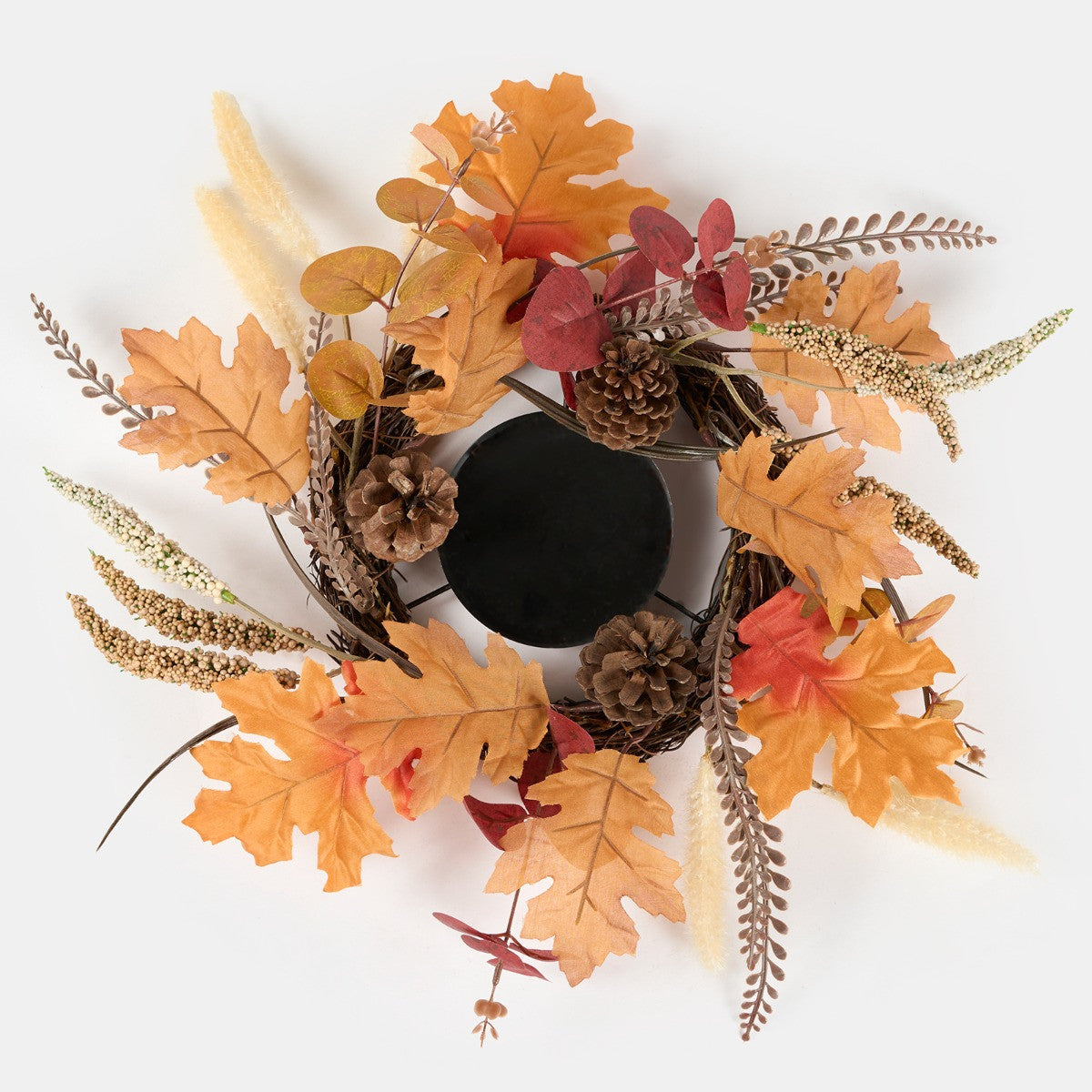 Autumn Harvest Candle Holder - Brown 🇬🇧