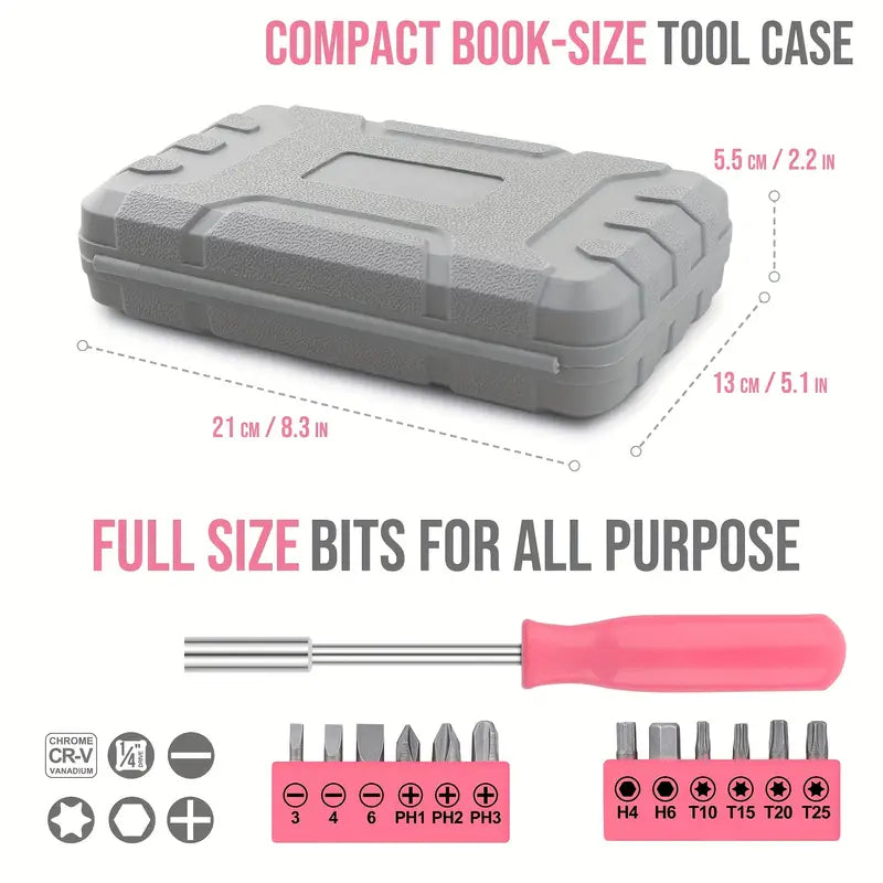 Hi Spec Pink Toolbox Set 🇨🇳