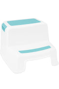 Two-Step Stool with Non-Slip Surface – Bathroom, Kitchen, and Home Use 🇬🇧