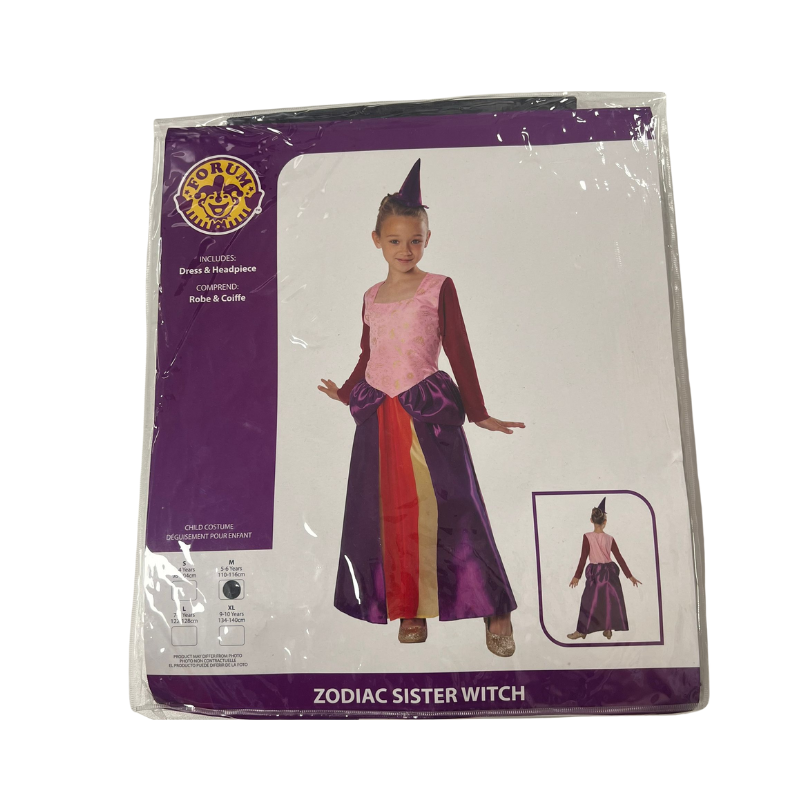 Zodiac Sister Witch Fancy Dress Costume 🇬🇧