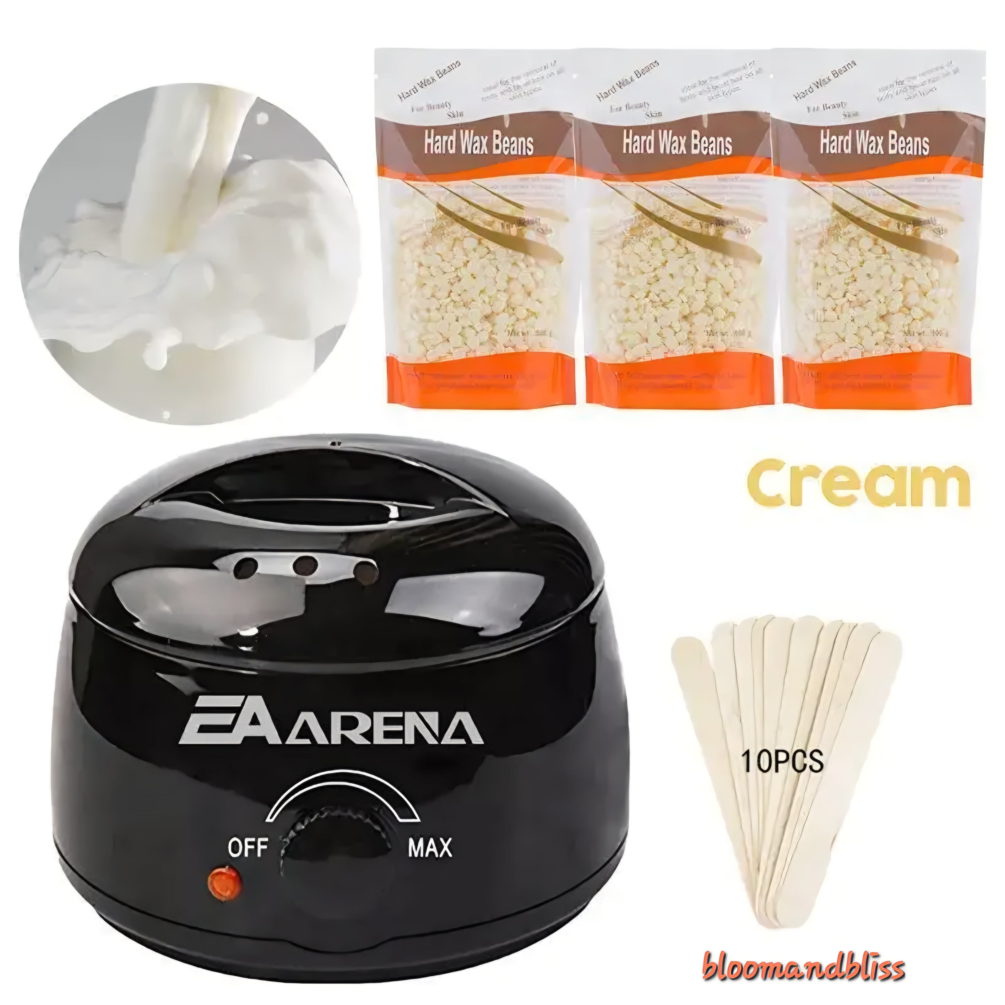 Wax Warmer Hair Removal Beauty Kit Pot with Waxing Beans 🇨🇳