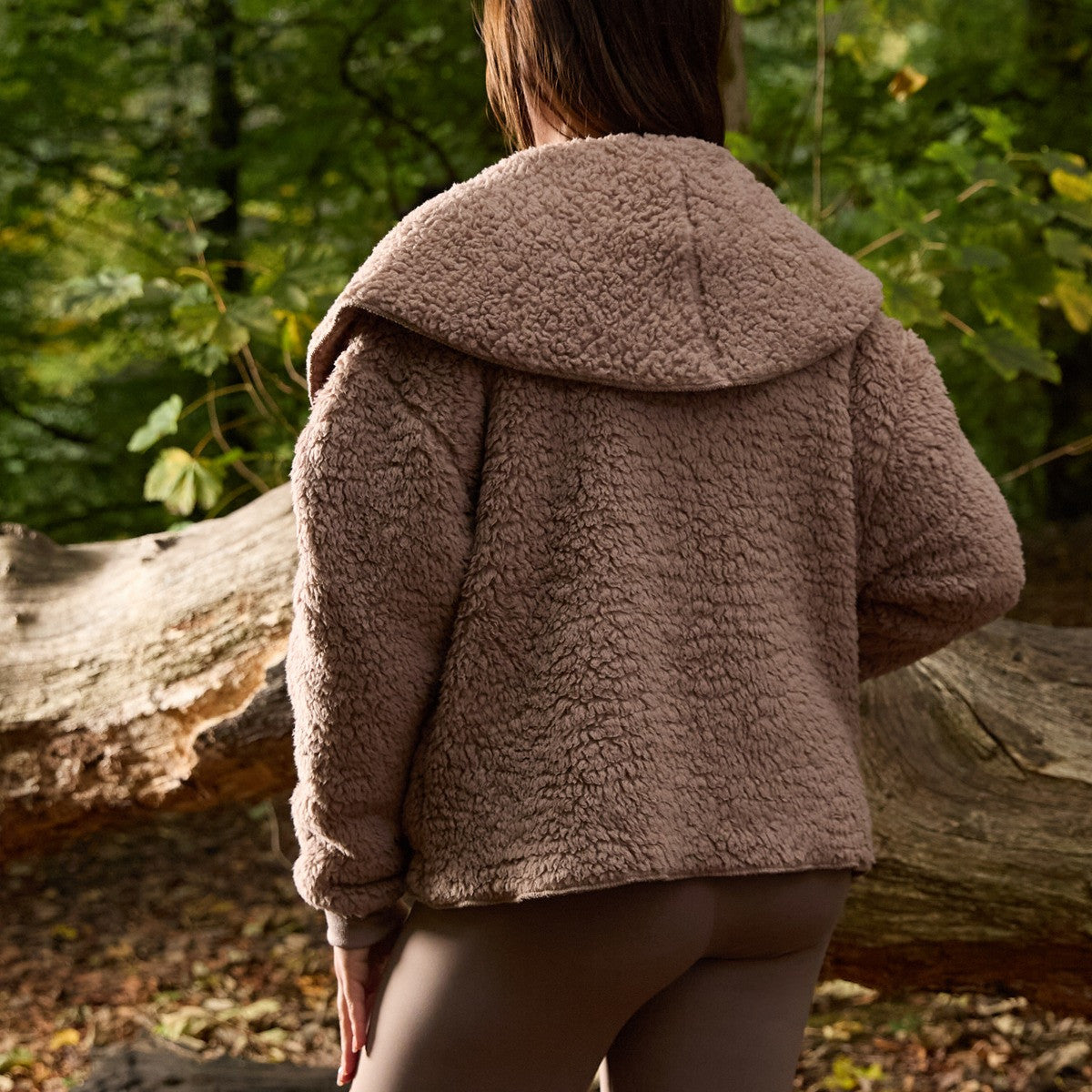 Waterfall Teddy Fleece Shorter Length Cardigan 🇬🇧