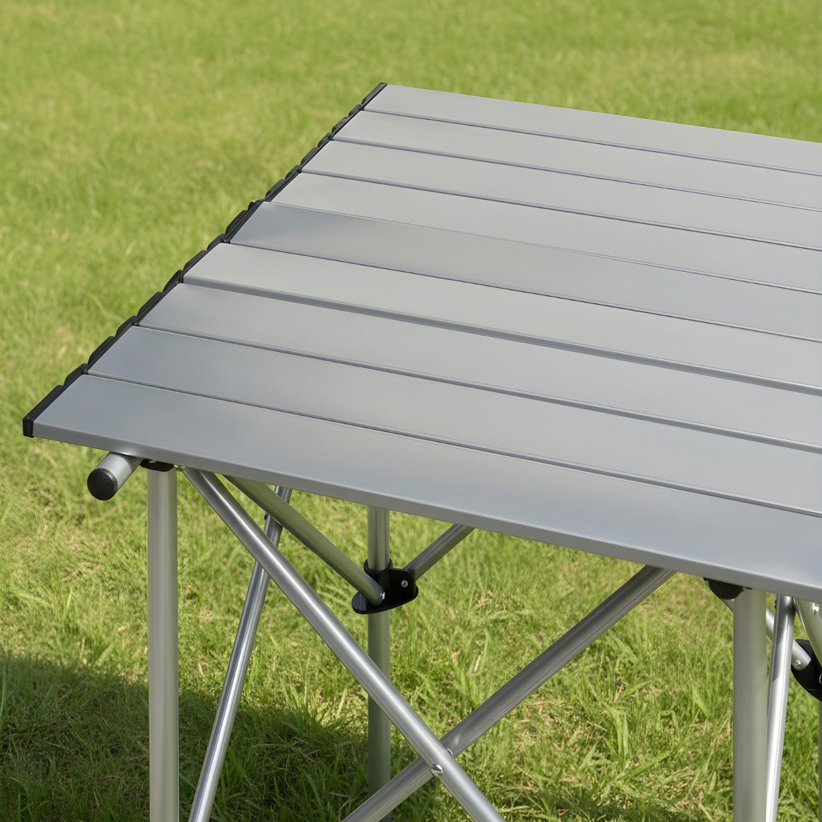 Foldable Camping Table - Grey 🇬🇧