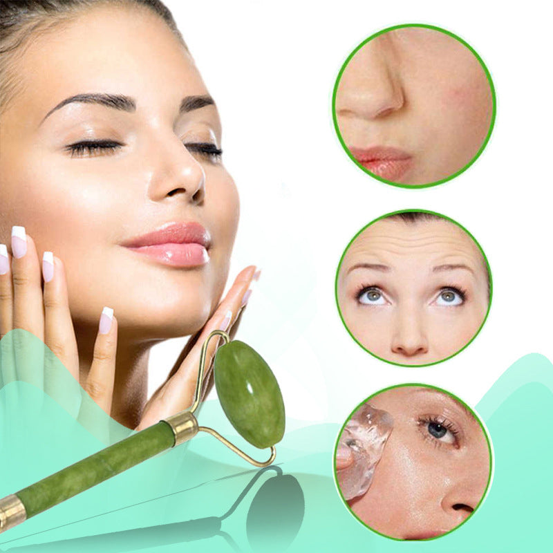 Jade Roller with Gua Sha Scraper for Face Beauty Roller to Improve the Appearance of your Skin 🇬🇧