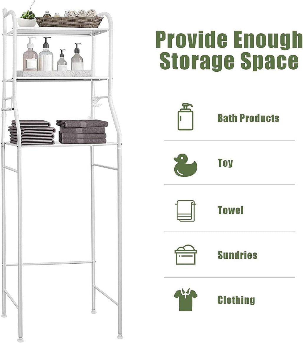 Over The Toilet 3 Tier Storage Rack 🇬🇧