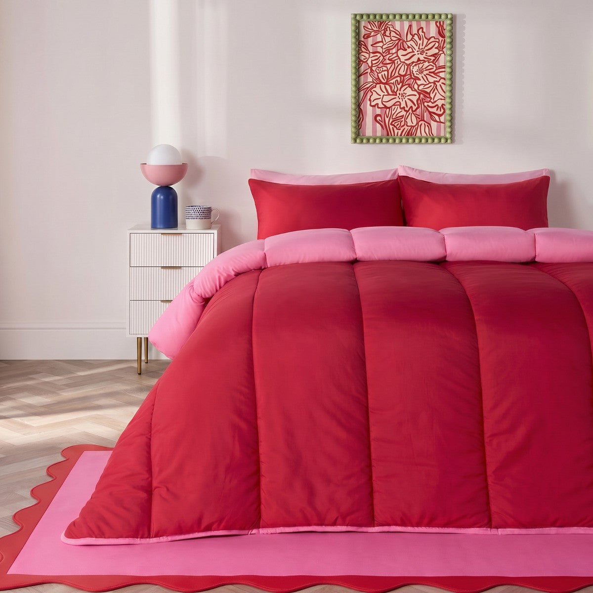Coverless 10.5 Tog Reversible Duvet & Pillowcase 🇬🇧