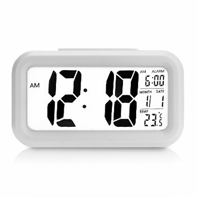 5.3 Inch Smart Simple Silent LED Digital Alarm Clock w/ Date Temp Display 🇬🇧