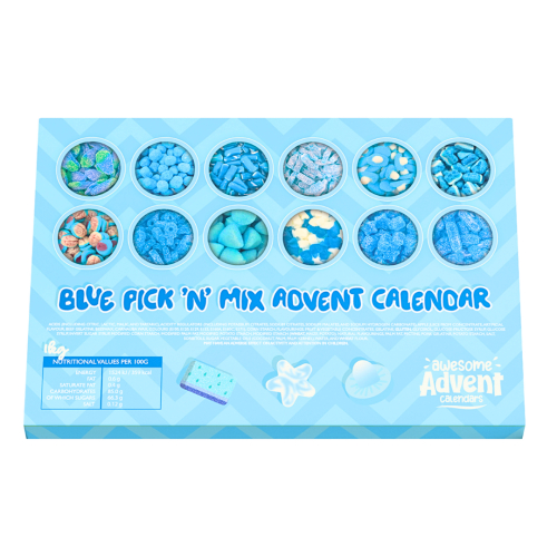 Blue Mix Up Advent Calendar 1kg 🇬🇧