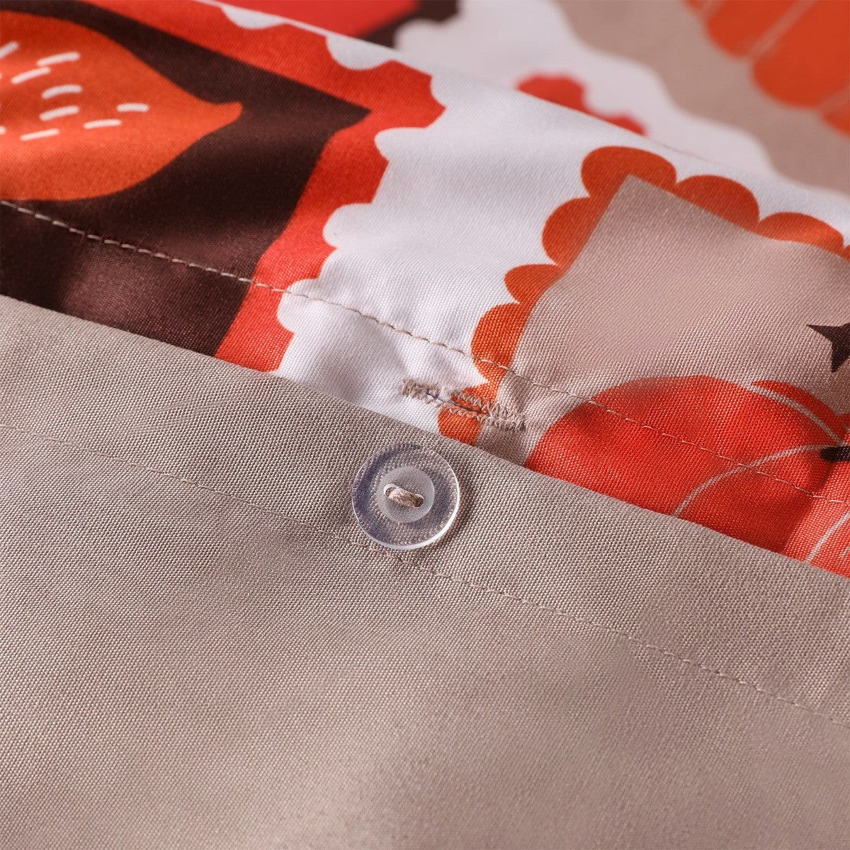 Autumn Pumpkin Duvet Cover Set - Multi 🇬🇧