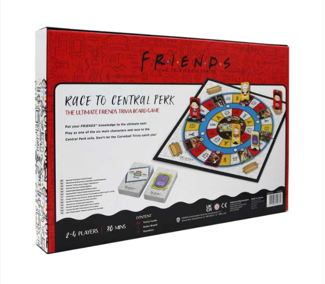 Friends Race to Central Perk Board Game 🇬🇧