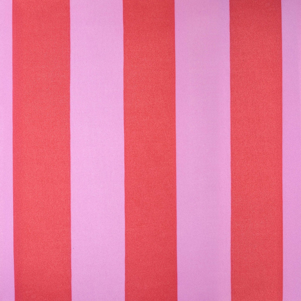 Stripe Frill Duvet Cover Set, Pink/Red 🇬🇧