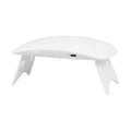 6W Portable Mini USB UV LED 45s/60s Timer Nail Lamp Dryer Nail Lamp Machine - White 🇬🇧