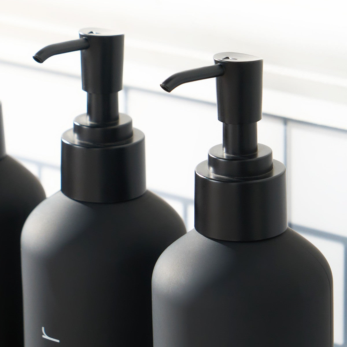 Dispenser Bottles, Black - 3 Pack 🇬🇧