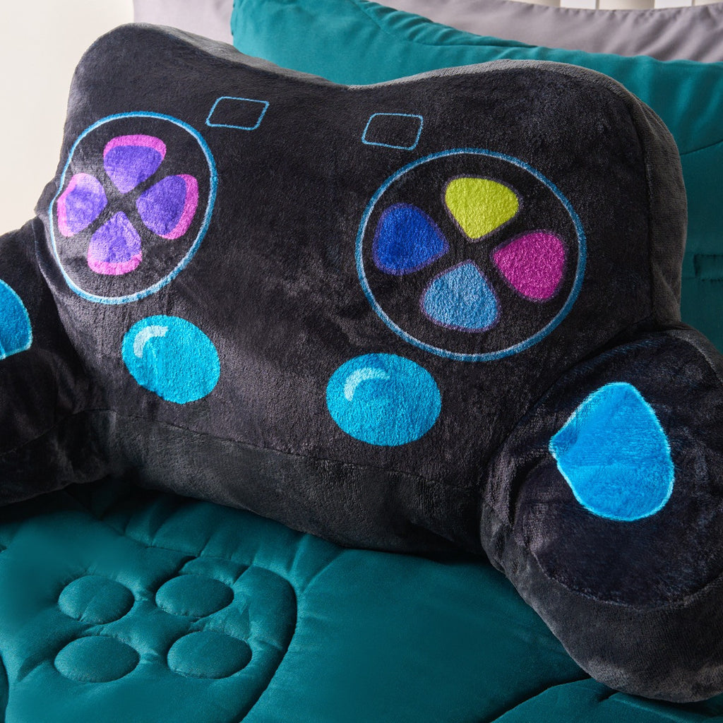 Gaming Controller Cuddle Cushion - Black