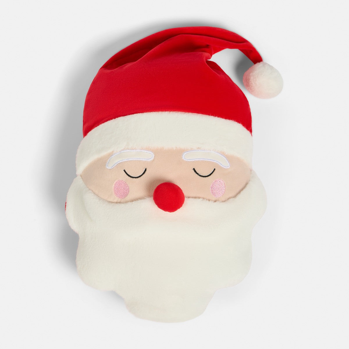 Santa Shaped Cushion - Red 🇬🇧