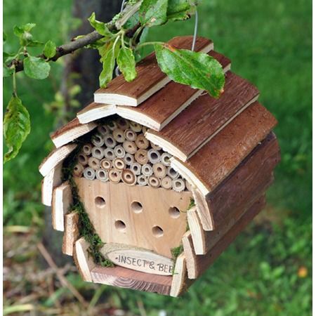 Kingfisher Wooden Insect and Bee Hotel 🇬🇧
