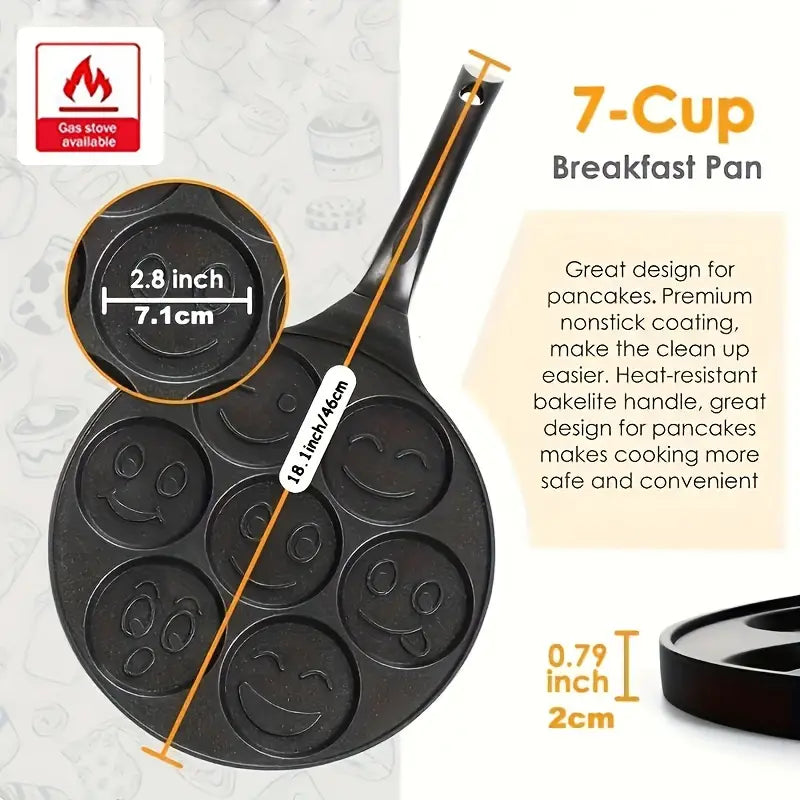 7 Pancake Griddle Pan 🇨🇳