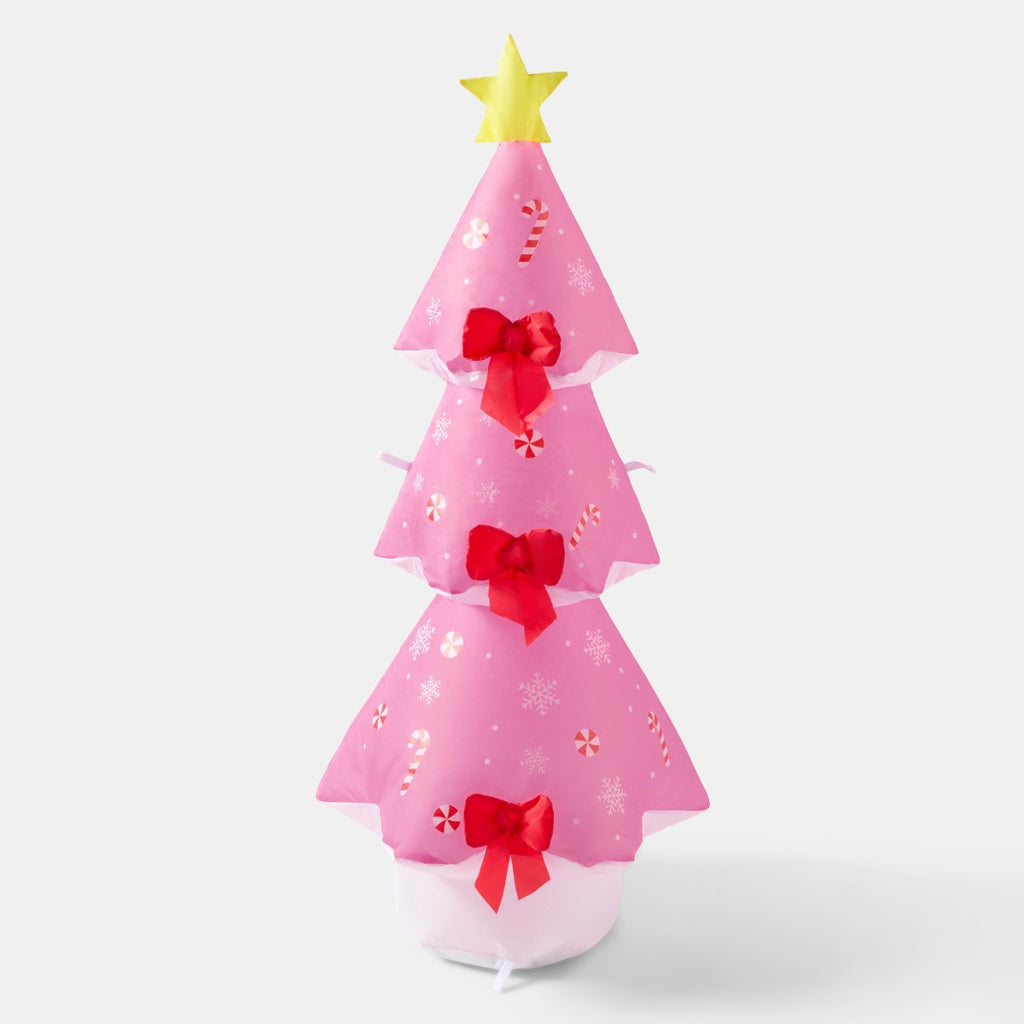 Indoor/Outdoor Inflatable Christmas Tree - Hot Pink 🇬🇧