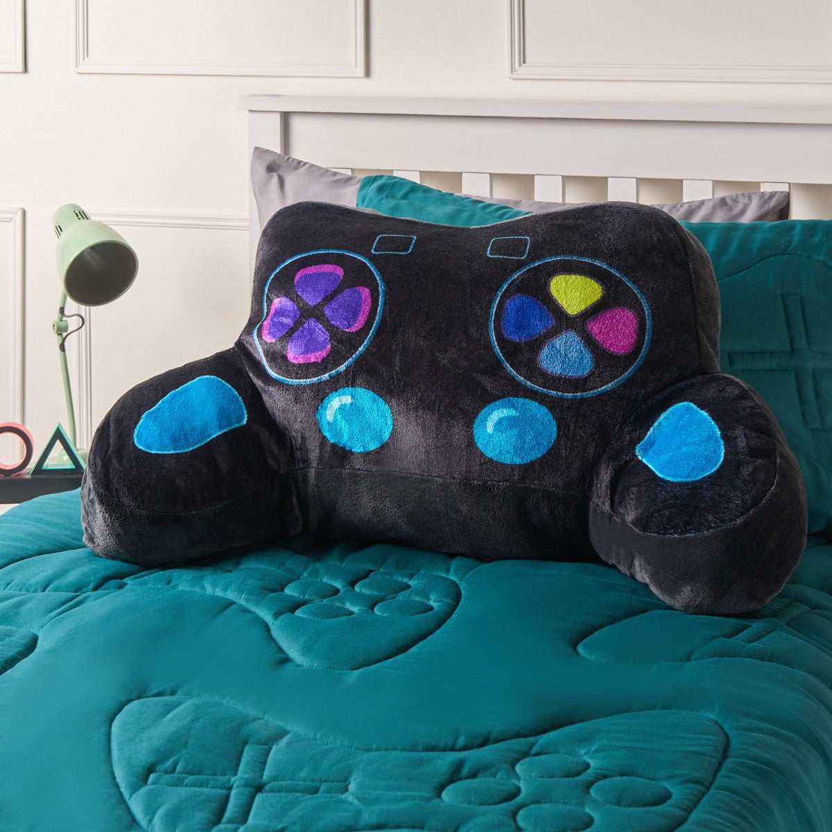 Gaming Controller Cuddle Cushion - Black