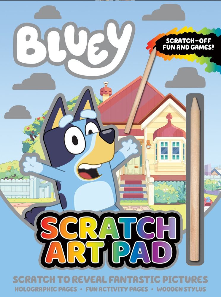 Bluey Scratch Art Pad 🇬🇧