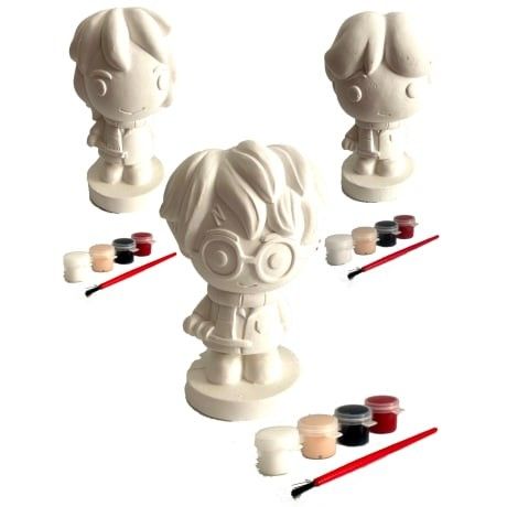 Set of 3 paint your own figurines Harry Potter 🇬🇧