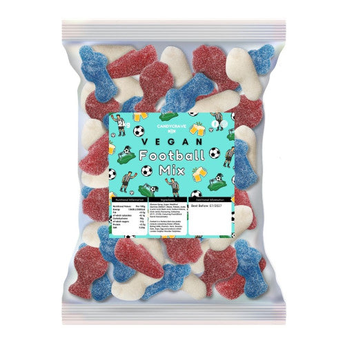 Candycrave Vegan Fizzy Football Mix 2kg 🇬🇧