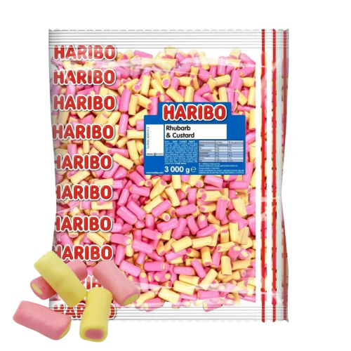 Haribo Rhubarb & Custard 3kg 🇬🇧