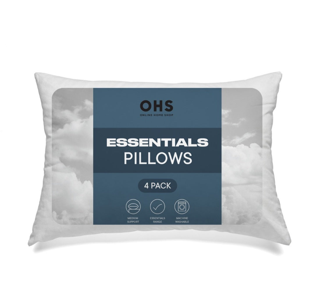 Essentials Medium Support Pillows 🇬🇧
