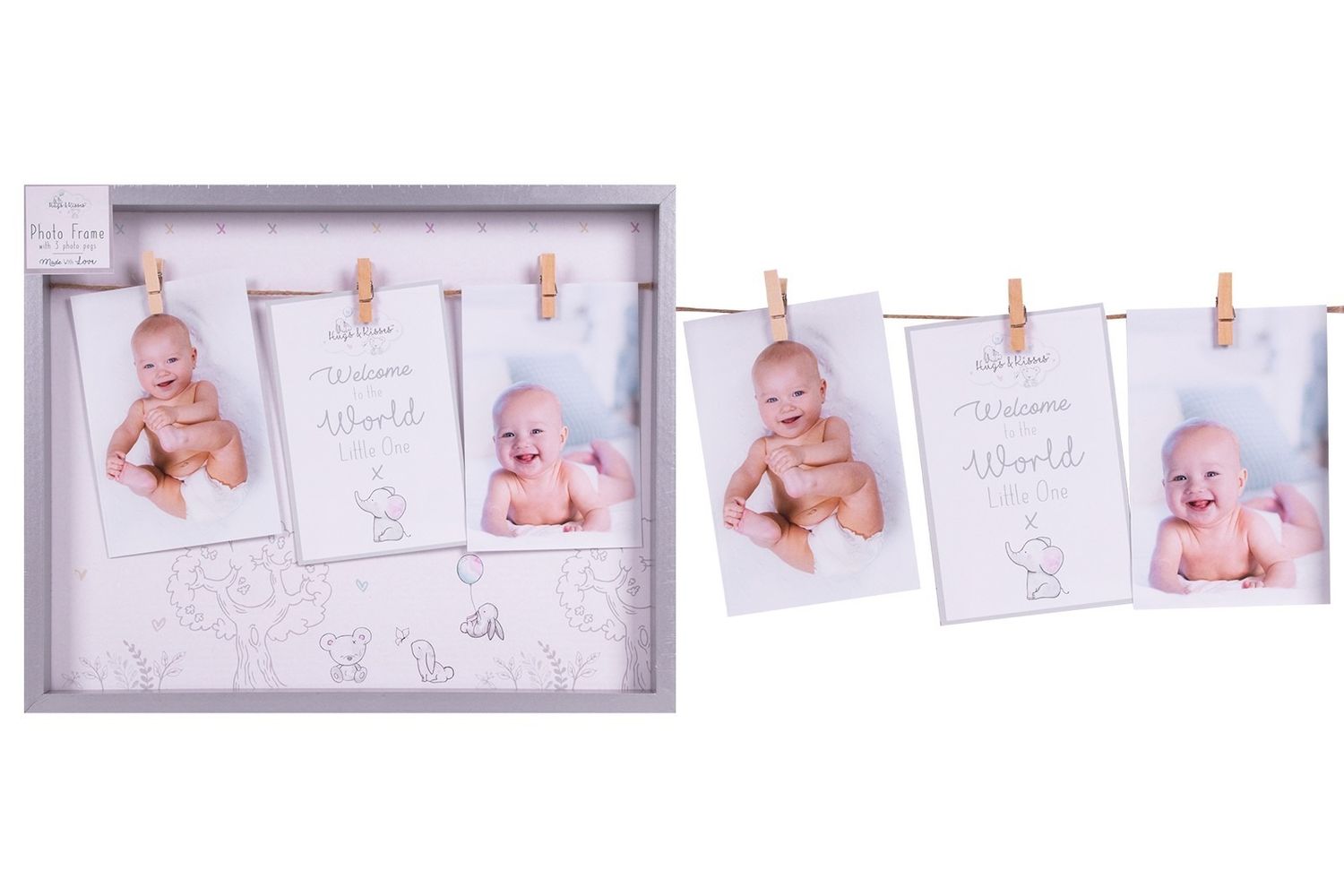 New Baby Peg Photo Frame (36.5 x29.5 cm) 🇬🇧