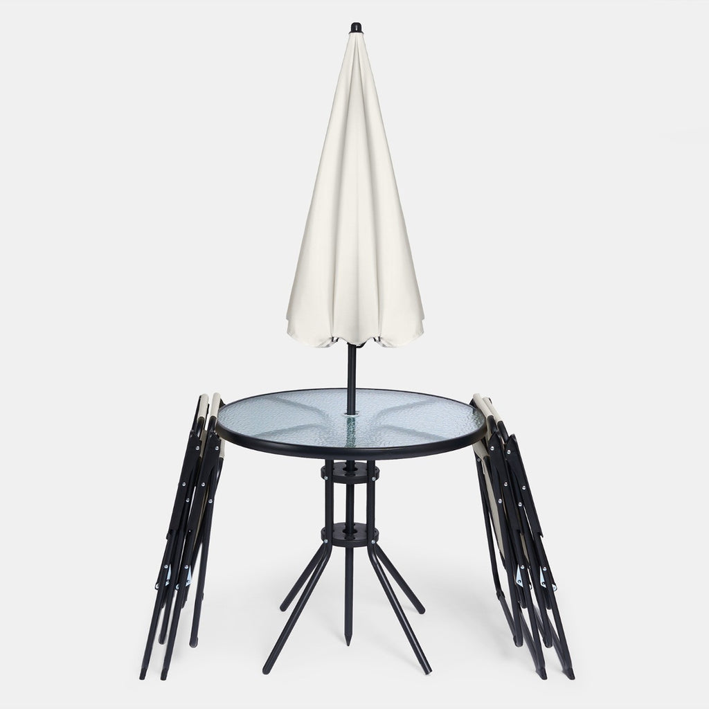 6-Piece Patio Set - Cream 🇬🇧