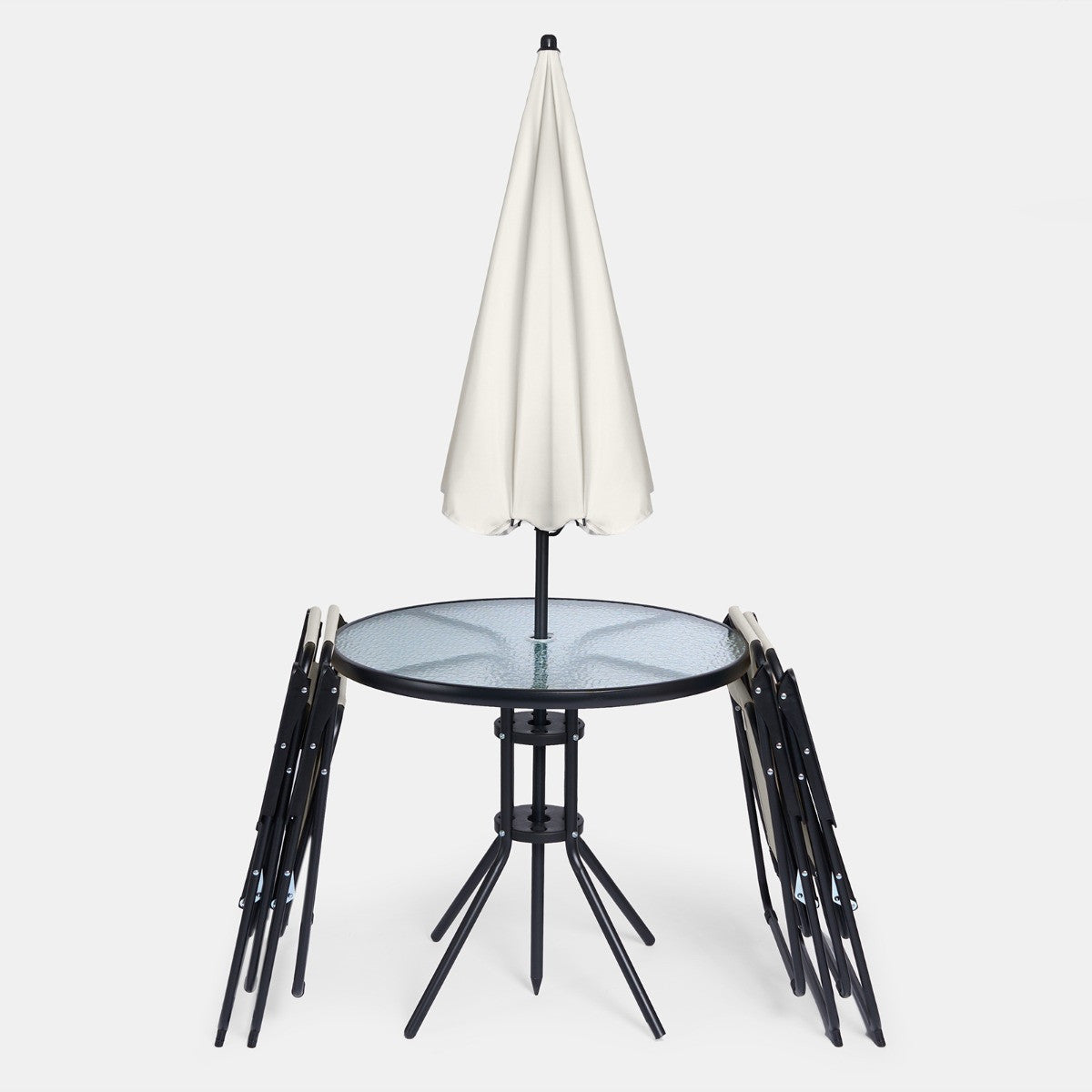 6-Piece Patio Set - Cream 🇬🇧