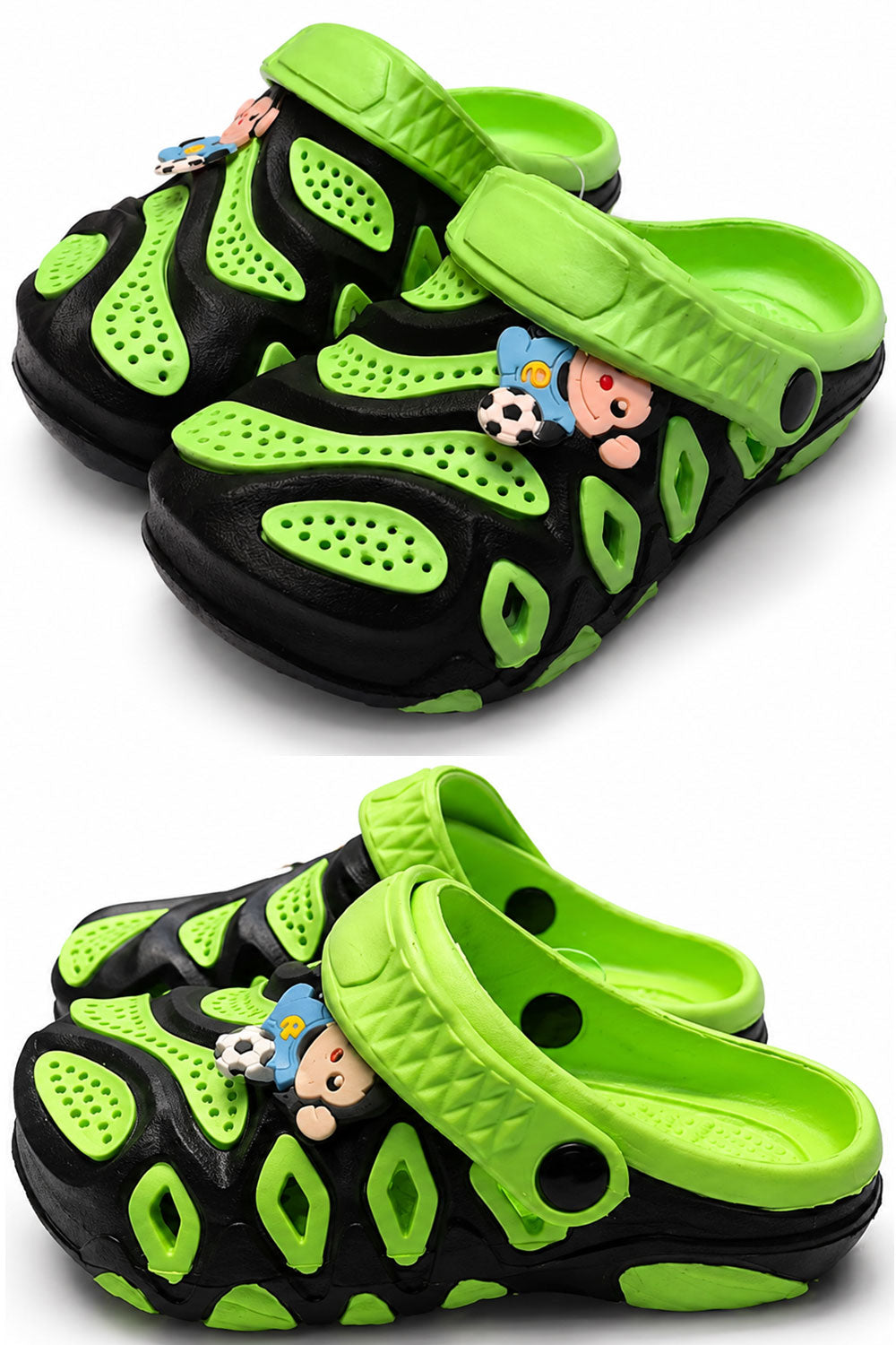 Kids Colourful Lightweight Clogs - Non-Slip Sandals 🇬🇧