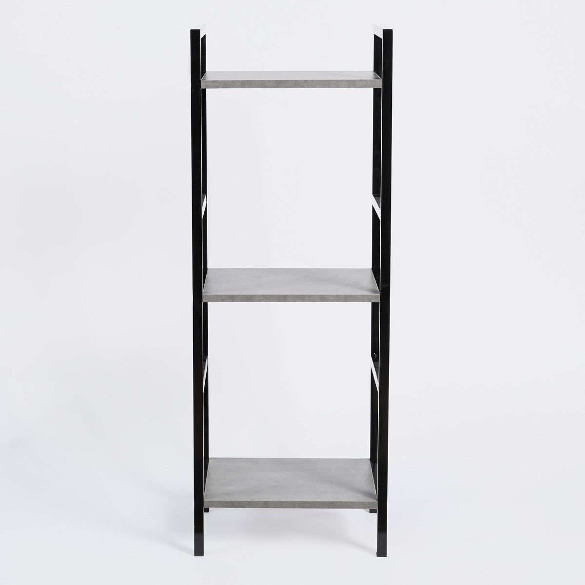 Manhattan 3-Tier Shelving Unit - Concrete Effect 🇬🇧